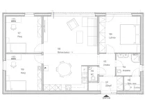 Prodej domu na klíč, Všenory, 101 m2