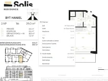 Prodej bytu 1+kk, Praha - Smíchov, Holubova, 29 m2