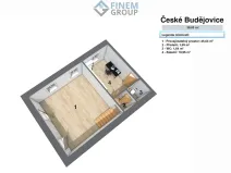 Prodej obchodního prostoru, České Budějovice, 41 m2