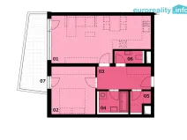 Prodej bytu 2+kk, Karlovy Vary, Sedlecká, 60 m2