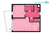 Prodej bytu 2+kk, Karlovy Vary, Sedlecká, 60 m2