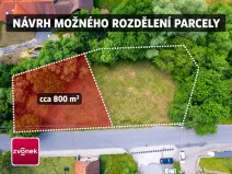 Prodej pozemku pro bydlení, Ublo, 800 m2