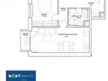 Prodej bytu 2+kk, Brno, Pod Kavkami, 55 m2