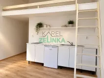 Pronájem bytu 1+kk, Praha - Holešovice, Kamenická, 20 m2