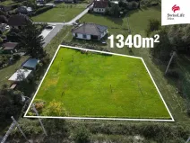 Prodej pozemku pro bydlení, Včelná, 1340 m2