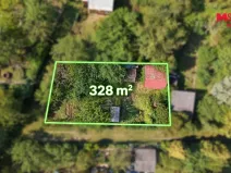 Prodej zahrady, Olomouc - Slavonín, 328 m2