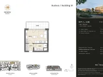 Prodej bytu 1+kk, Praha - Dolní Chabry, Doubická, 28 m2