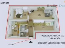 Prodej bytu 3+1, Opava, Olomoucká, 65 m2