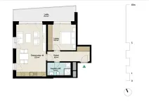 Prodej bytu 2+kk, Praha - Malešice, Polygrafická, 54 m2