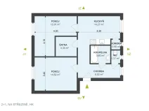Pronájem bytu 2+1, Hradec Králové, Na Střezině, 55 m2