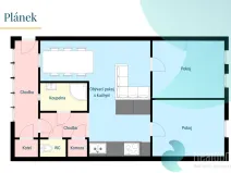 Prodej bytu 3+kk, Praha - Košíře, Plzeňská, 82 m2