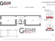 Prodej obchodního prostoru, Praha - Vysočany, Pod pekárnami, 44 m2