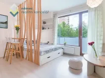 Pronájem bytu 1+kk, Praha - Braník, Na výspě, 31 m2