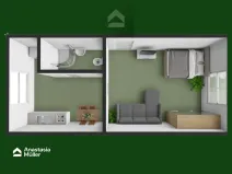 Pronájem bytu 1+1, Plzeň, Prvomájová, 32 m2