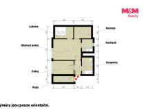 Prodej bytu 2+kk, Vejprnice, Pionýrská, 53 m2