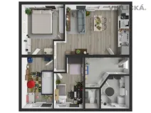 Prodej bytu 4+kk, Brno - Černovice, Spáčilova, 73 m2