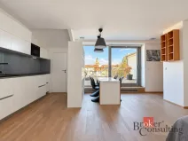 Pronájem bytu 1+kk, Praha - Dejvice, Nikoly Tesly, 46 m2