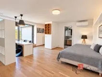 Pronájem bytu 1+kk, Praha - Dejvice, Nikoly Tesly, 46 m2