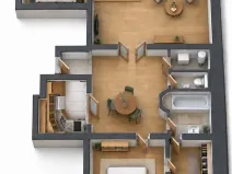 Pronájem bytu 3+kk, Praha - Vinohrady, Pod Karlovem, 85 m2