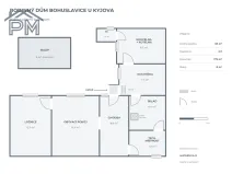 Prodej chalupy, Kyjov - Bohuslavice, 65 m2