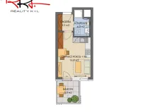 Prodej bytu 1+kk, Praha, náměstí Olgy Scheinpflugové, 30 m2