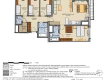 Prodej bytu 5+kk, Praha, Bartůňkova, 106 m2