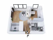 Pronájem bytu 1+1, Olomouc - Lazce, Na Letné, 32 m2