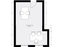 Pronájem kanceláře, Plzeň, Skrétova, 22 m2