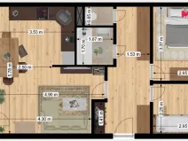 Prodej bytu 3+kk, Praha - Prosek, Bílinská, 55 m2