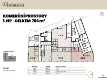 Prodej obchodního prostoru, Brno, 259 m2