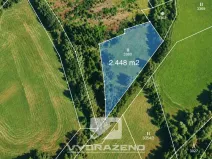 Prodej pole, Příkrý - Škodějov, 2448 m2