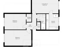 Pronájem bytu 3+1, Mladá Boleslav, Jana Palacha, 80 m2