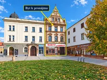 Pronájem bytu 2+kk, Prostějov, Pernštýnské nám., 54 m2