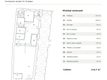 Pronájem obchodního prostoru, Prostějov, Pernštýnské nám., 114 m2