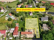 Prodej pozemku pro bydlení, Hřibiny-Ledská - Ledská, 1540 m2