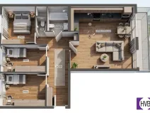 Prodej bytu 4+kk, Praha - Letňany, Místecká, 76 m2