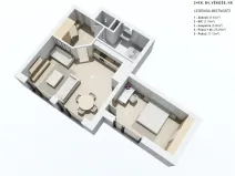 Pronájem bytu 2+kk, Hradec Králové - Věkoše, V. J. Kašpara, 63 m2