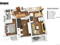 Pronájem bytu 3+kk, Praha - Čakovice, Hakenova, 75 m2