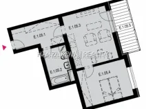 Pronájem bytu 2+kk, České Budějovice - České Budějovice 2, Volejbalistů, 48 m2