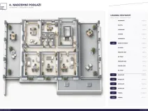 Pronájem kanceláře, Třeboň, Nová, 50 m2
