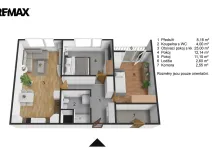 Prodej bytu 3+kk, Praha - Chodov, Valentova, 63 m2