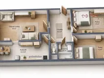 Prodej bytu 3+1, Kladno, Fráni Šrámka, 71 m2