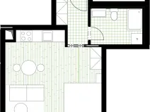 Prodej bytu 1+kk, Rychnov nad Kněžnou, Javornická, 36 m2