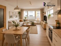 Pronájem bytu 3+kk, Brno - Žebětín, Hvozdecká, 93 m2