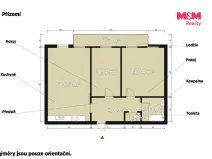 Pronájem bytu 3+kk, Vejprnice, Jižní Svahy, 79 m2