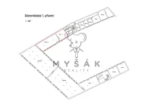 Pronájem skladu, České Budějovice - České Budějovice 1, Hradební, 122 m2