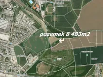 Prodej pozemku, Praha - Čakovice, 8242 m2
