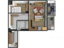 Pronájem bytu 2+kk, Písek, Zátavské nábř., 46 m2