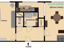 Prodej bytu 2+1, Plzeň, Koterovská, 55 m2