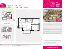 Prodej bytu 3+kk, Drahelčice, Na Malé Růži, 65 m2